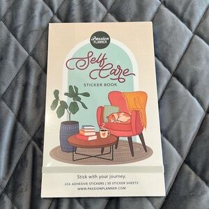 NWT PASSION PLANNER SELF CARE STICKER BOOK